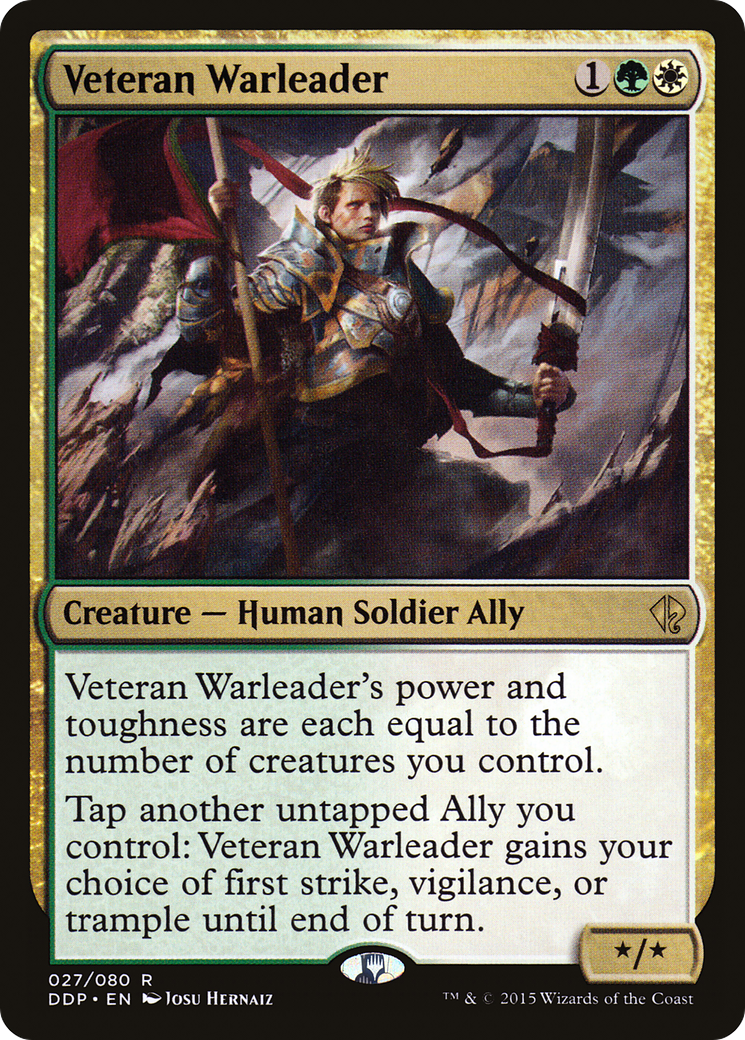 Veteran Warleader (027) - Duel Decks: Zendikar vs. Eldrazi