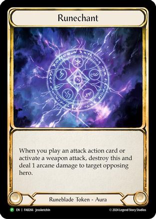 Runechant (Lightning) (FAB266) Rainbow Foil - FaB Promos