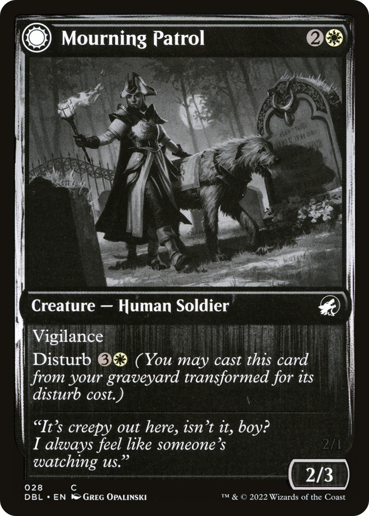 Mourning Patrol // Morning Apparition (028) - Innistrad: Double Feature