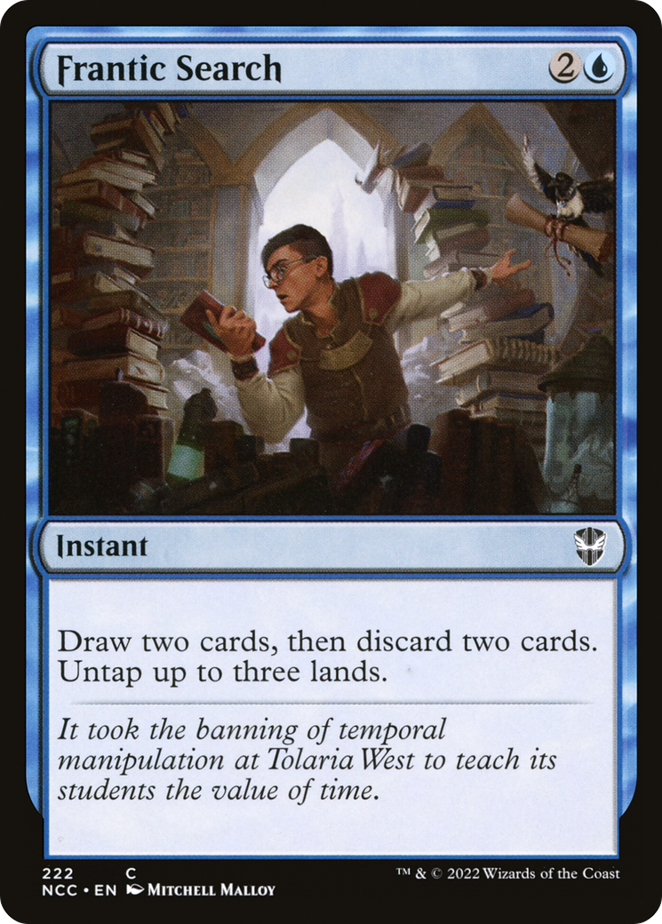 Frantic Search (222) - New Capenna Commander