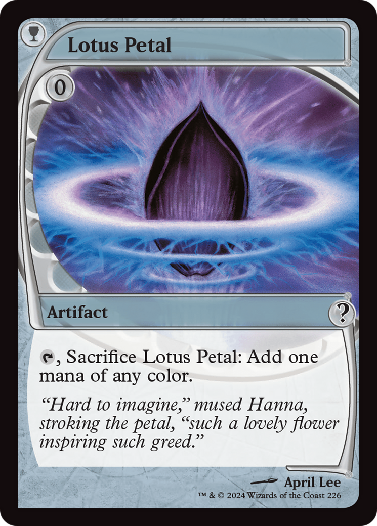 Lotus Petal (Future Sight) (226) Foil - Mystery Booster 2