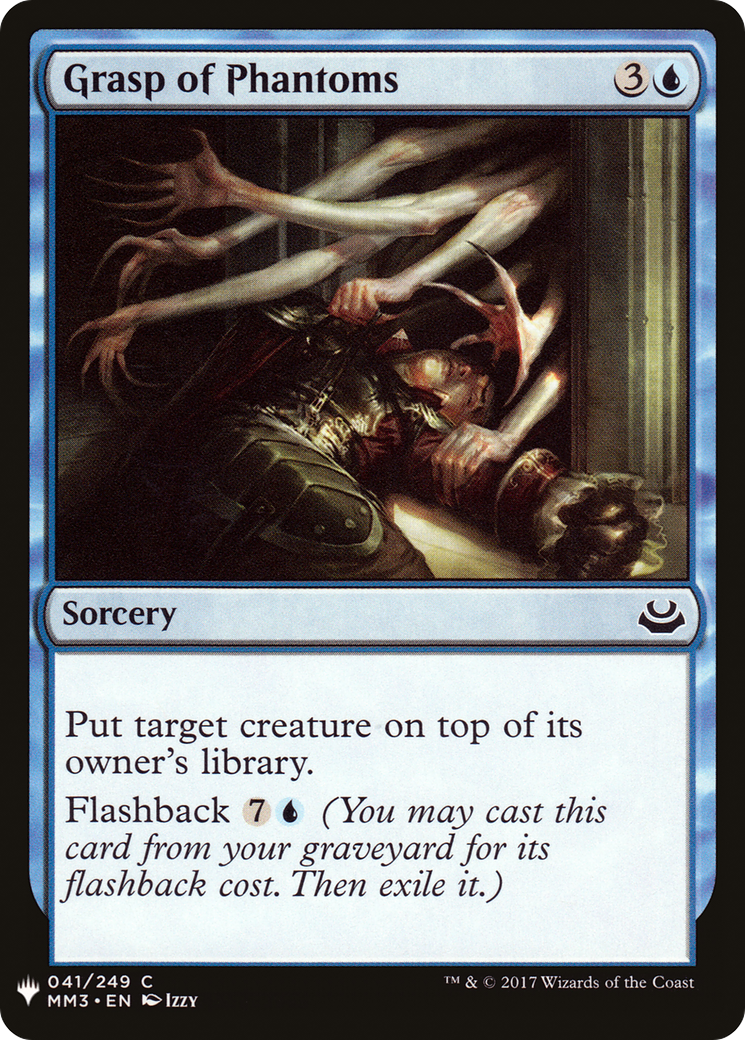 Grasp of Phantoms (MM3-41) - The List