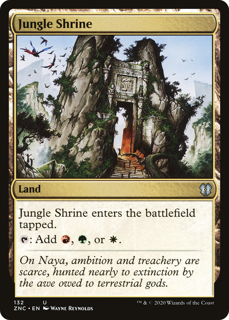 Jungle Shrine (132) - Zendikar Rising Commander