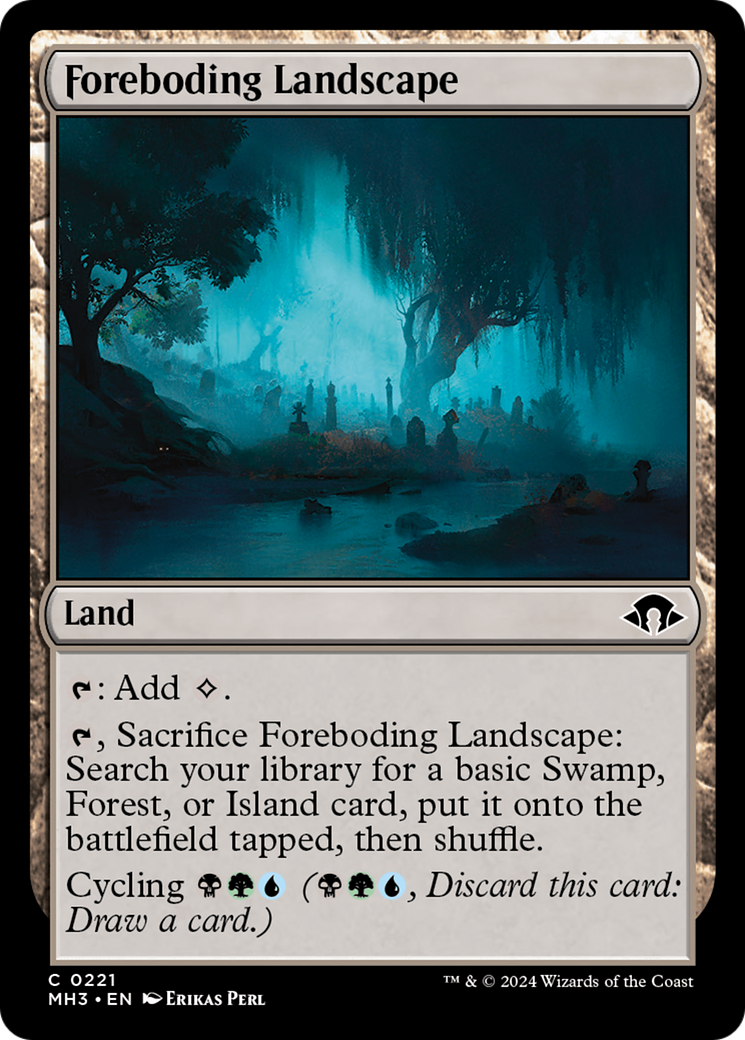 Foreboding Landscape (221) Foil - Modern Horizons 3