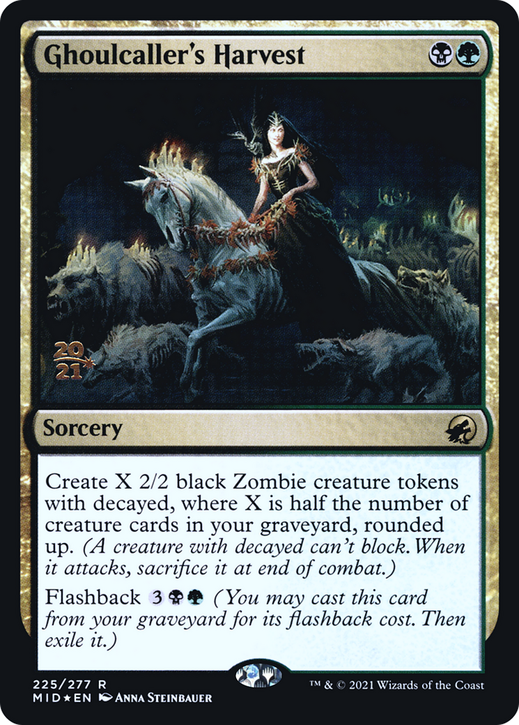 Ghoulcaller's Harvest (225) Foil - Innistrad: Midnight Hunt Promos