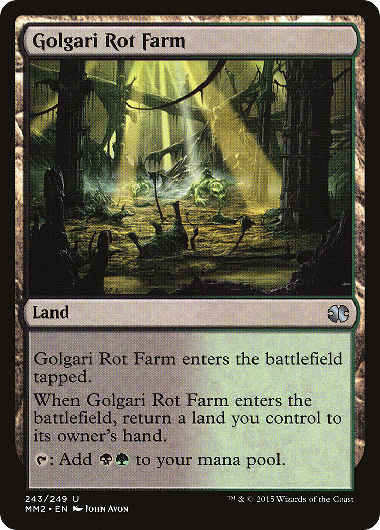 Golgari Rot Farm (243) - Modern Masters 2015