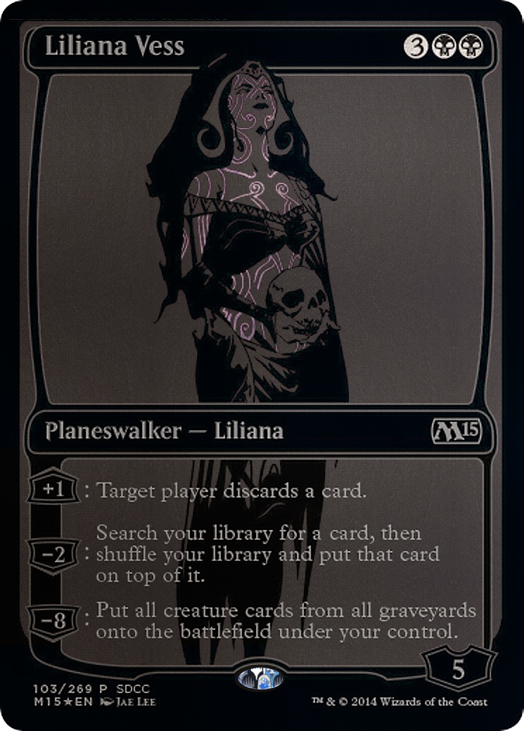 Liliana Vess (SDCC 2014 Exclusive) (103) Foil - San Diego Comic-Con 2014