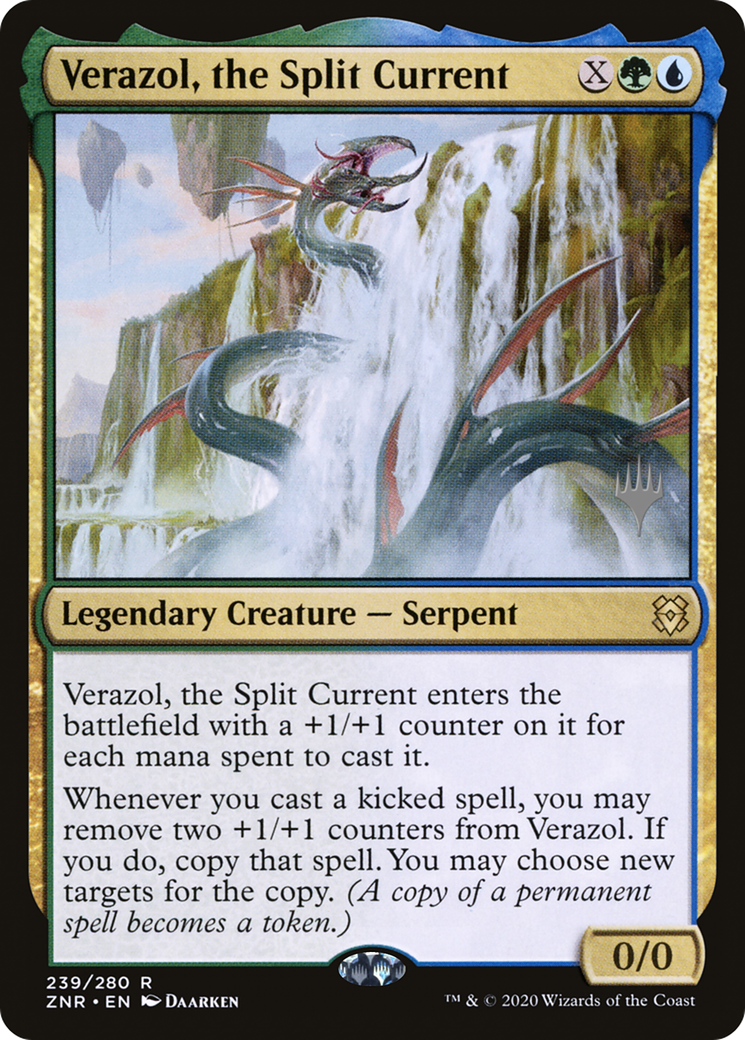 Verazol, the Split Current (239) - Zendikar Rising Promos