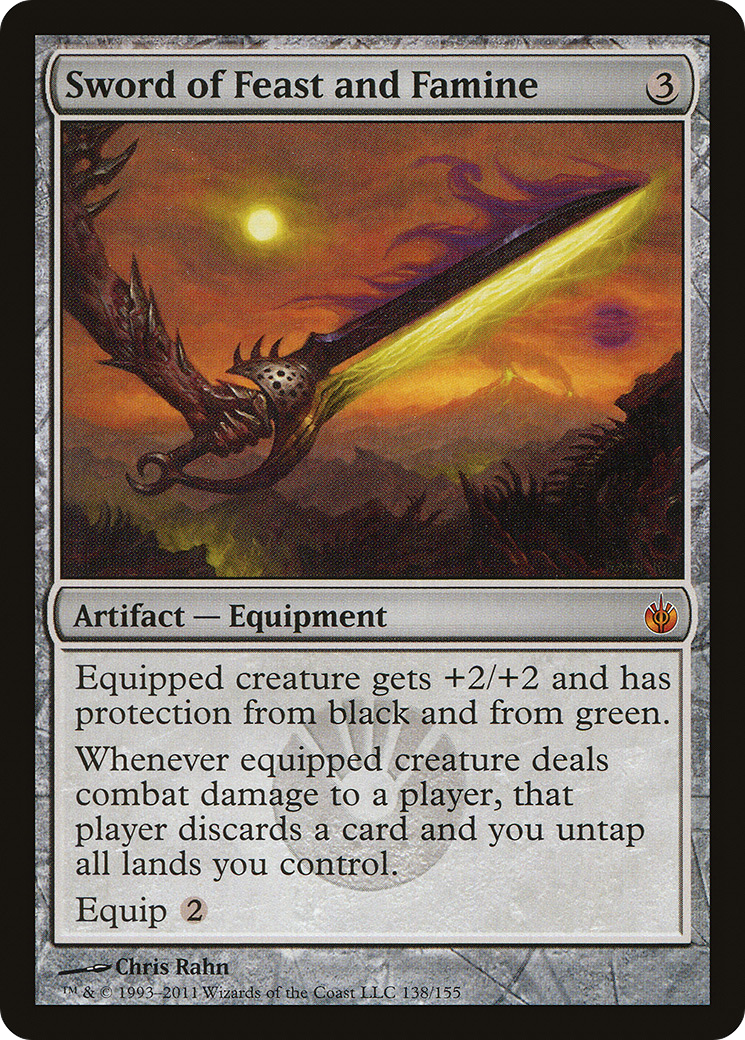 Sword of Feast and Famine (138) - Mirrodin Besieged