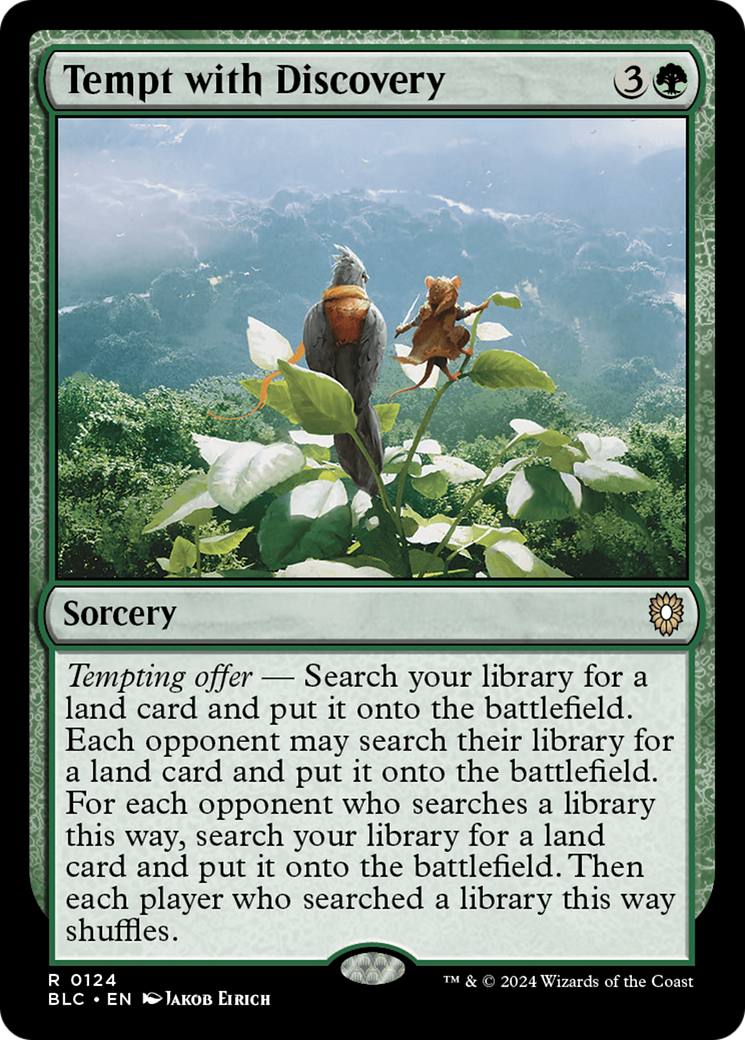 Tempt with Discovery (124) - Bloomburrow Commander