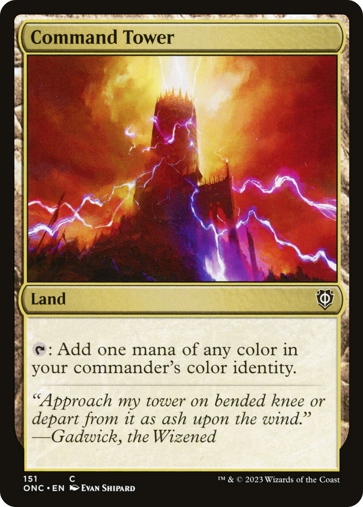 Command Tower (151) - Phyrexia: All Will Be One Commander