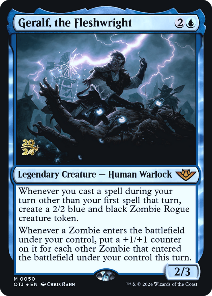 Geralf, the Fleshwright (050) Foil - Outlaws of Thunder Junction Promos