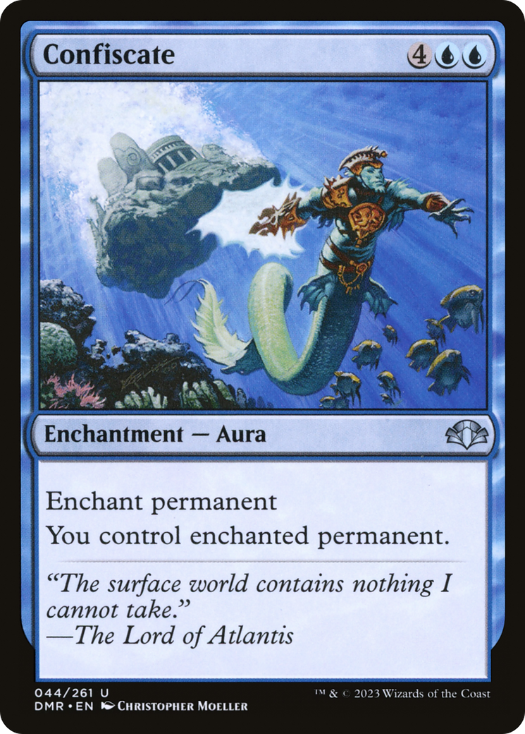 Confiscate (044) Foil - Dominaria Remastered