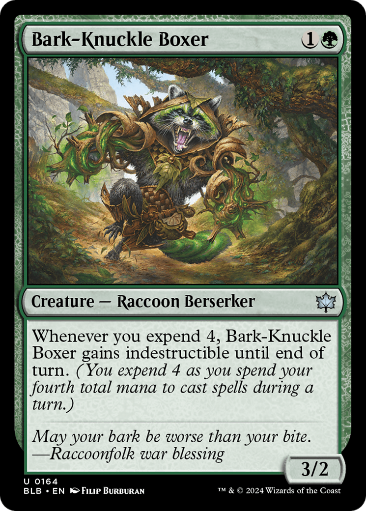 Bark-Knuckle Boxer (164) Foil - Bloomburrow