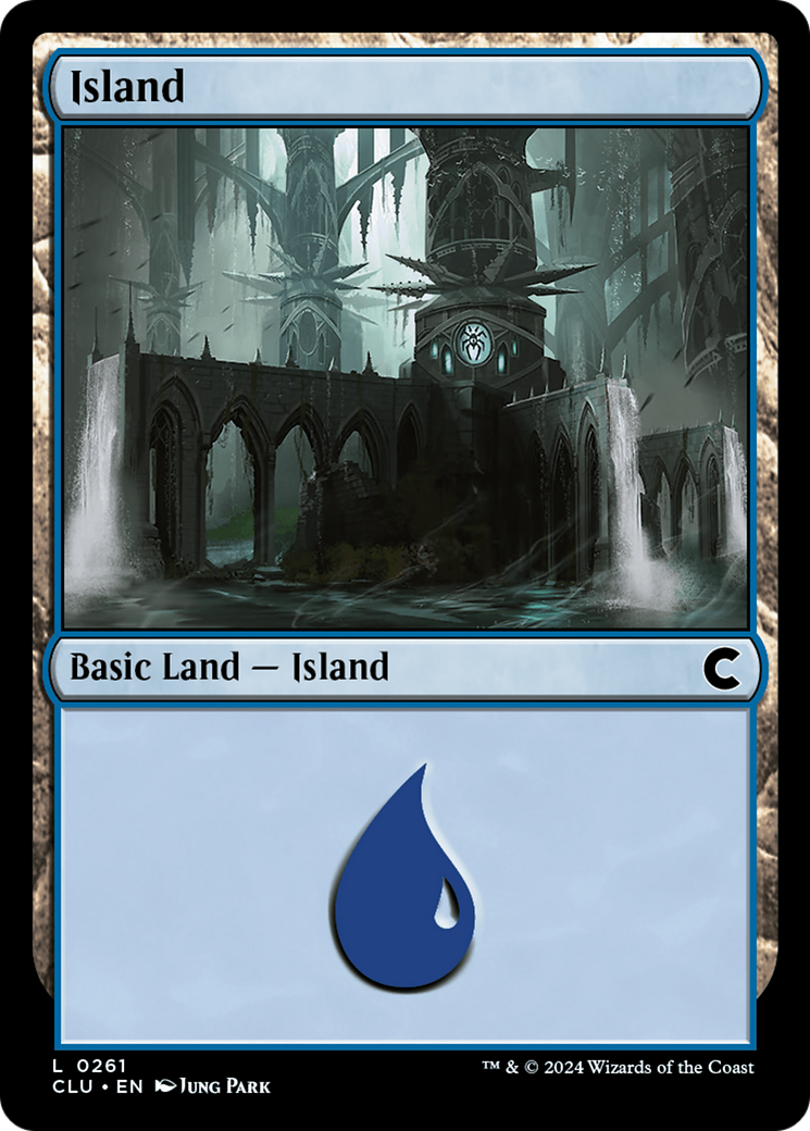 Island (261) - Ravnica: Clue Edition