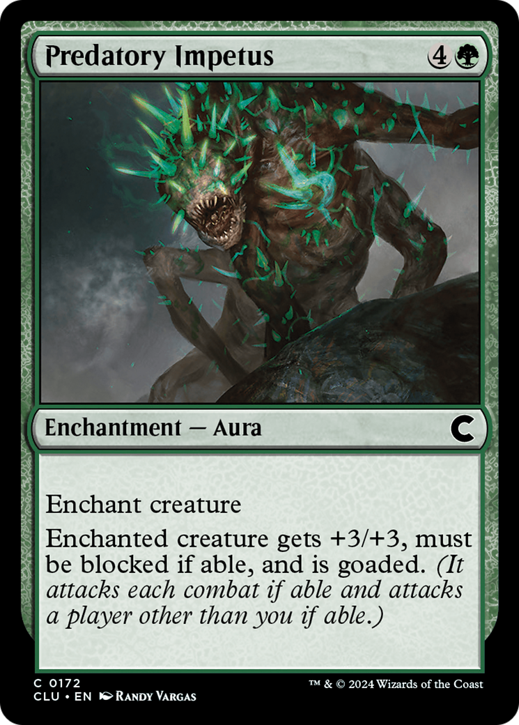 Predatory Impetus (172) - Ravnica: Clue Edition