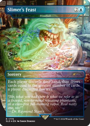 Slimer's Feast – Windfall (1775) Foil - Secret Lair Drop Series