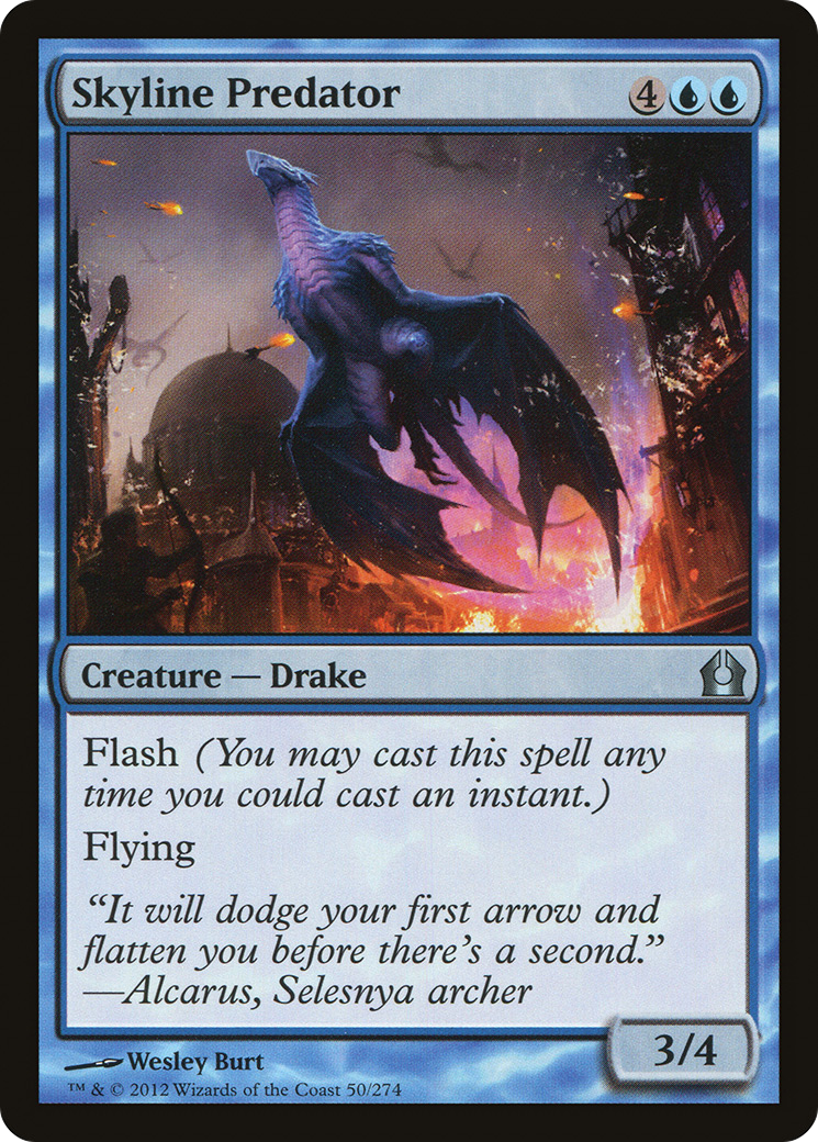 Skyline Predator (050) Foil - Return to Ravnica