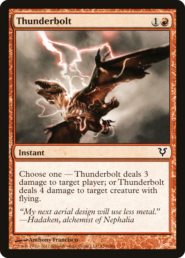 Thunderbolt (159) - Avacyn Restored