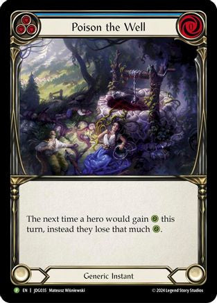 Poison the Well (JDG035) Cold Foil - FaB Promos