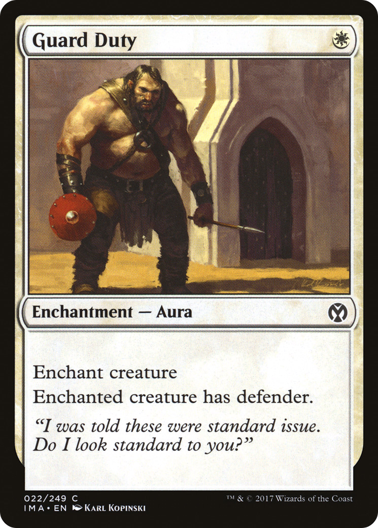 Guard Duty (022) - Iconic Masters