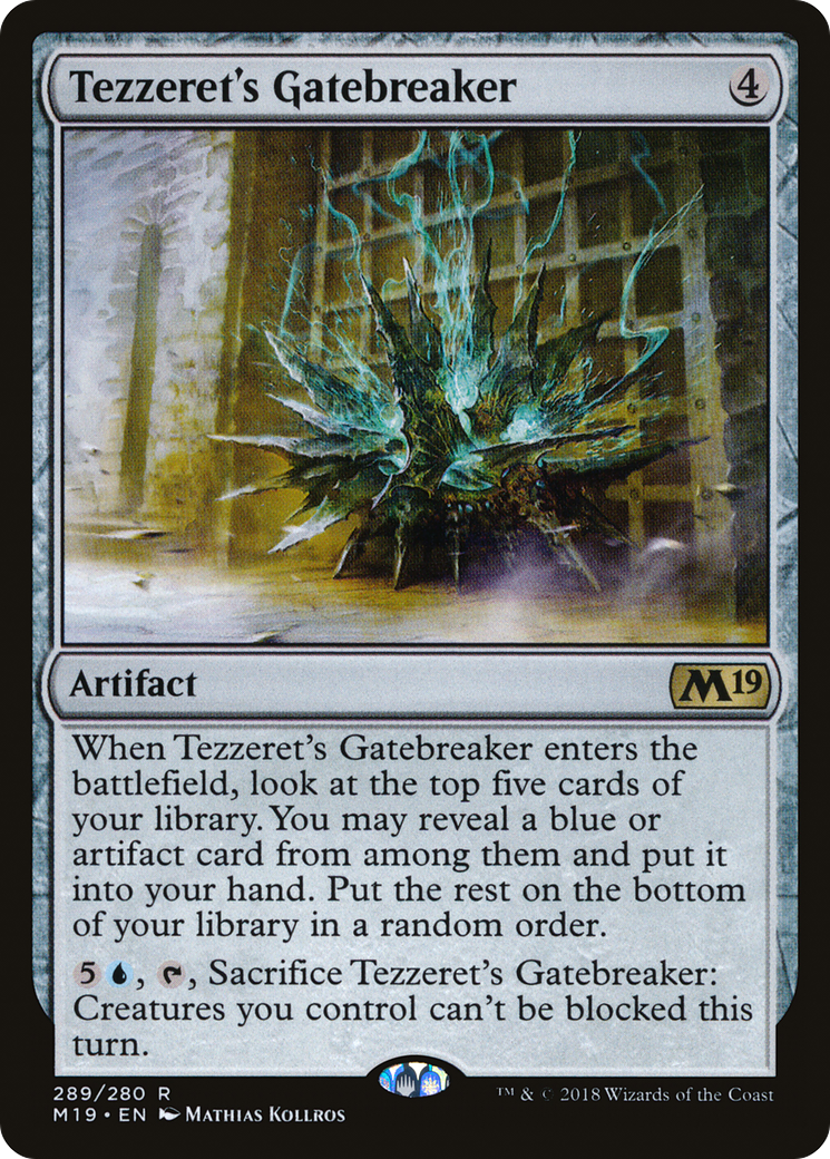 Tezzeret's Gatebreaker (289) - Core Set 2019