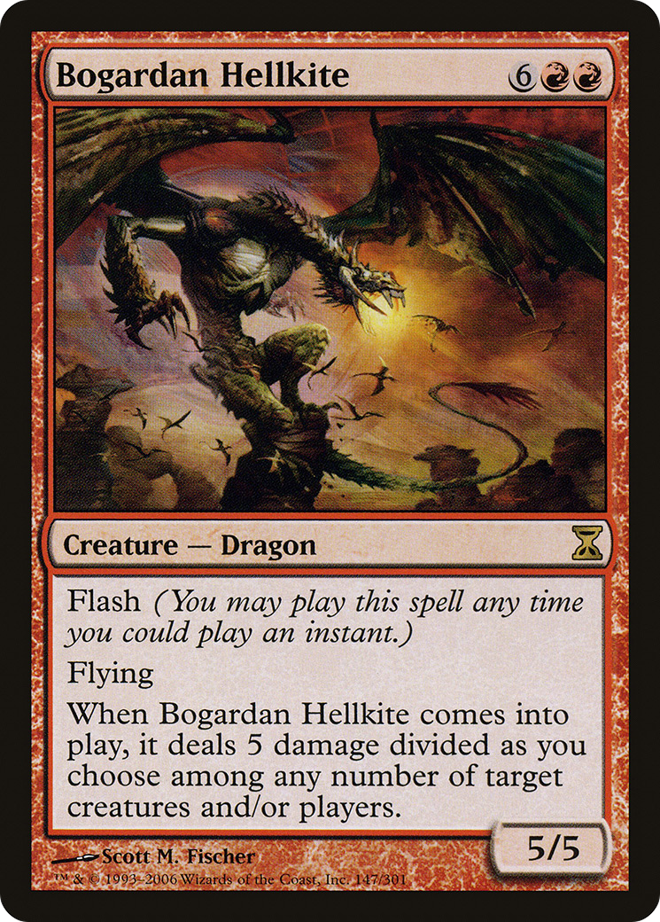 Bogardan Hellkite (147) - Time Spiral