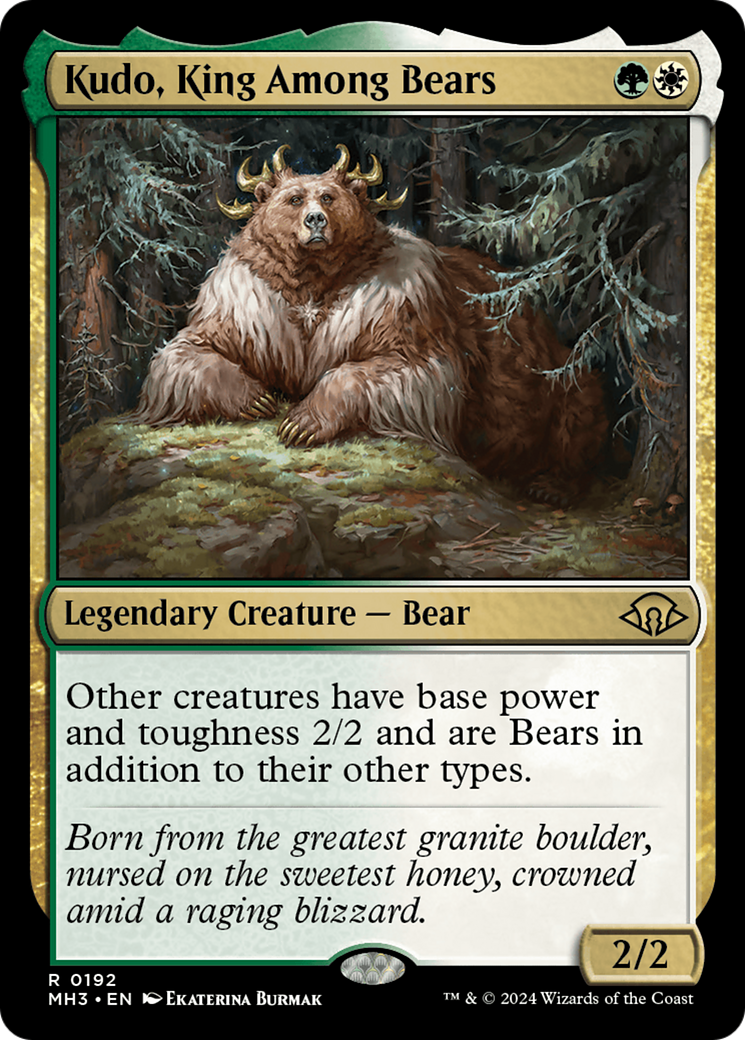 Kudo, King Among Bears (192) - Modern Horizons 3