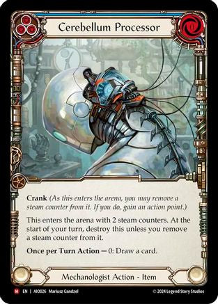 Cerebellum Processor (AIO026) Rainbow Foil - Armory Deck: Dash
