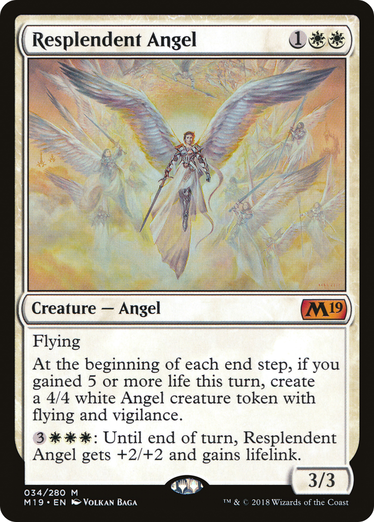 Resplendent Angel (034) - Core Set 2019