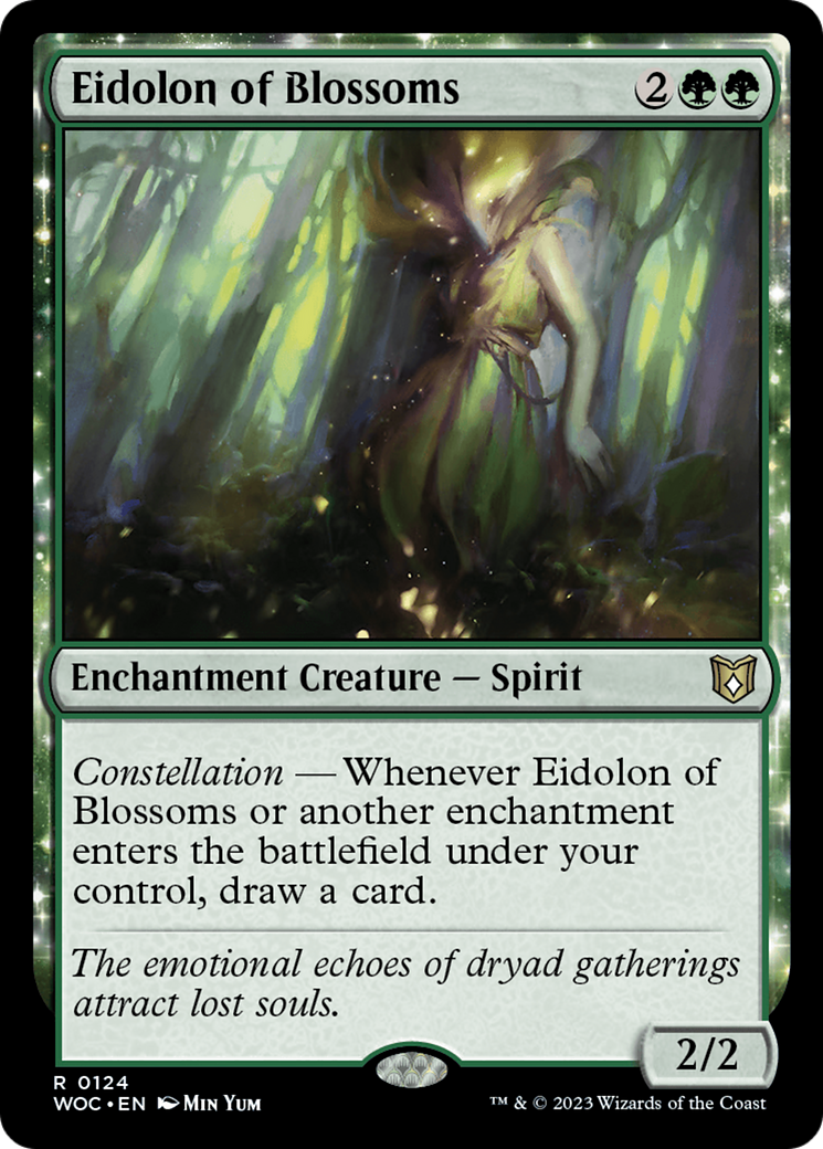 Eidolon of Blossoms (124) - Wilds of Eldraine Commander
