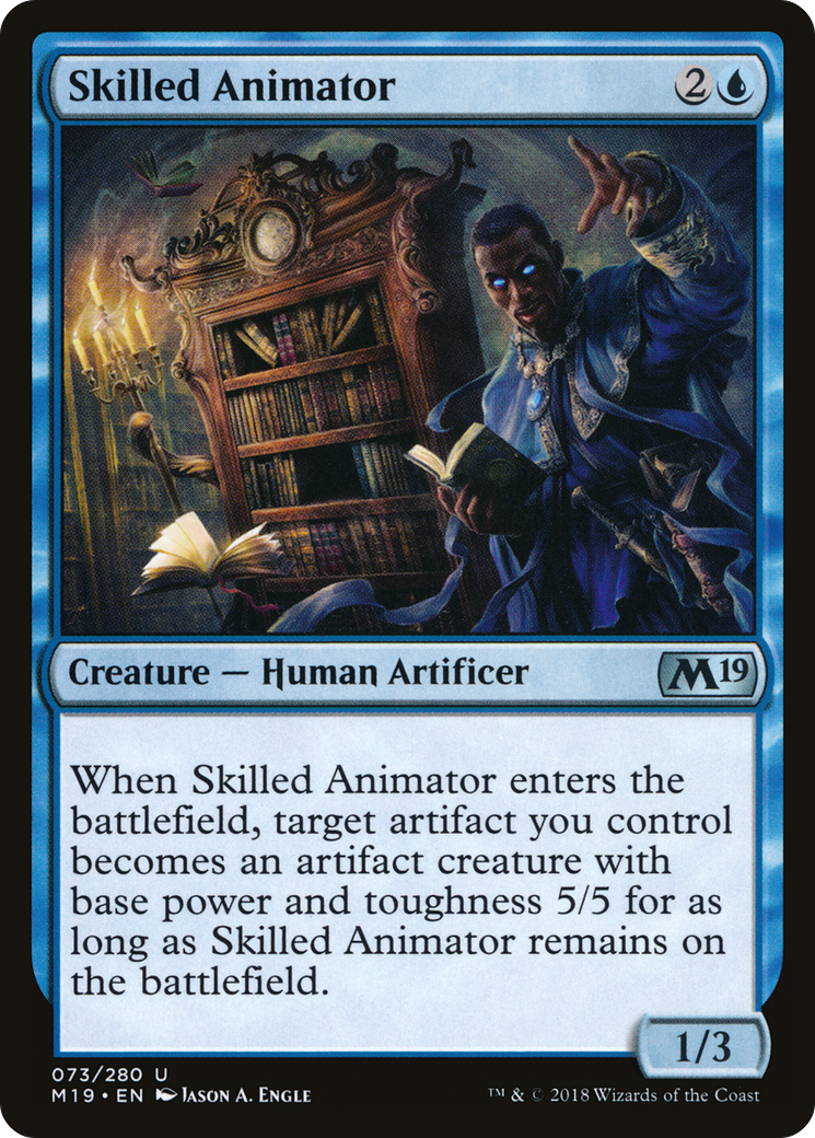 Skilled Animator (073) - Core Set 2019