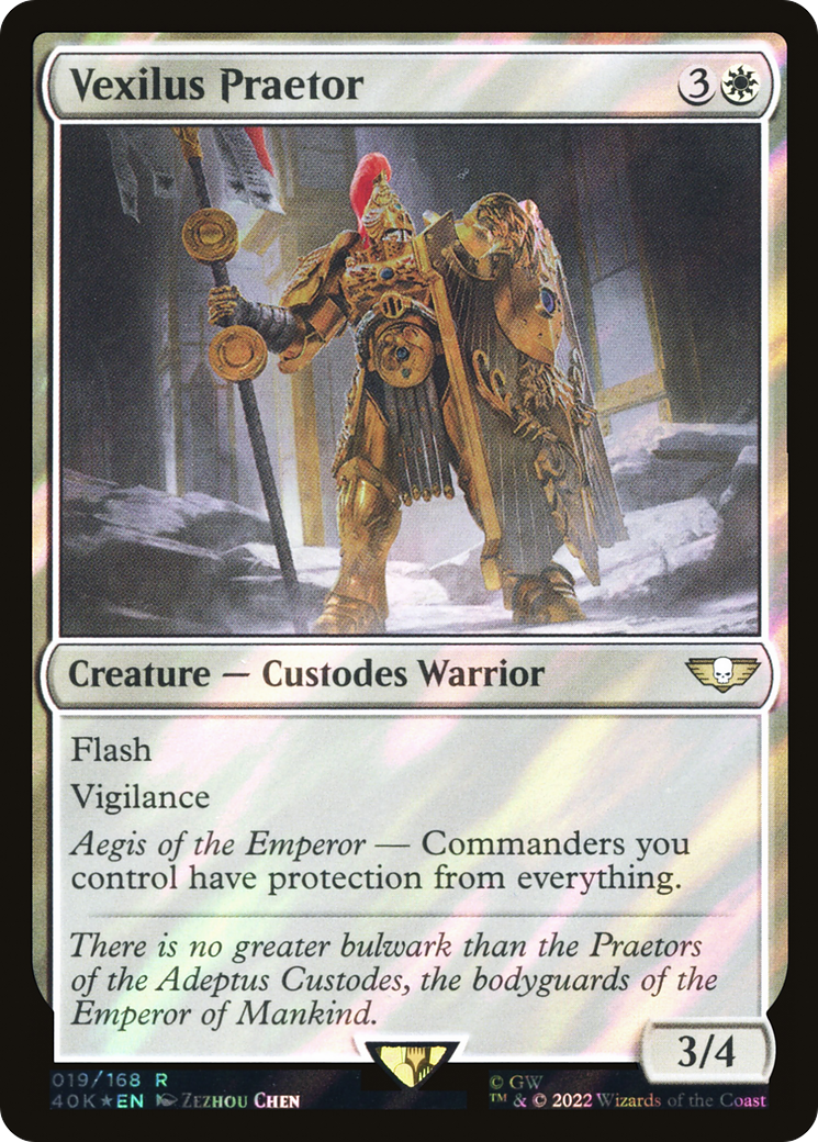 Vexilus Praetor (019) Surge Foil - Warhammer 40,000 Commander
