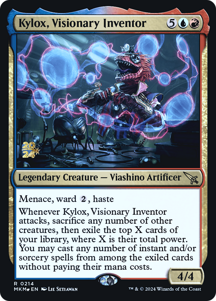 Kylox, Visionary Inventor (214) Foil - Murders at Karlov Manor Promos