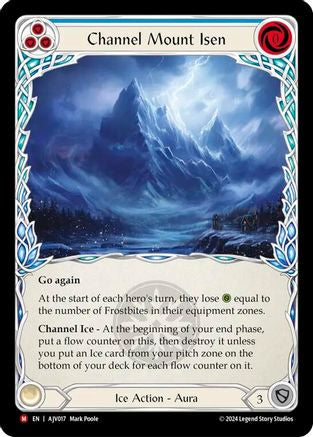 Channel Mount Isen (AJV017) Rainbow Foil - Armory Deck: Jarl Vetreidi