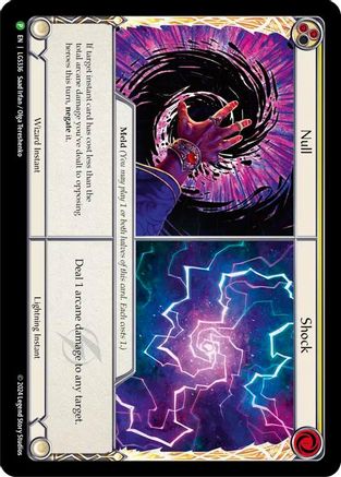 Null // Shock (LGS336) Cold Foil - FaB Promos