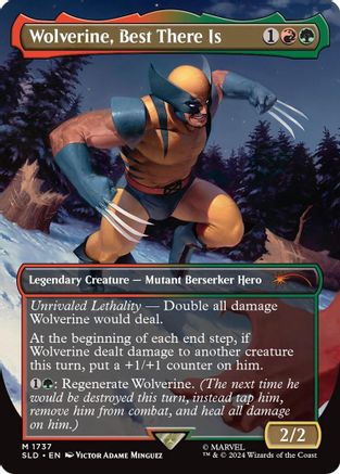 Wolverine, Best There Is (1737) Foil - Secret Lair Drop Series