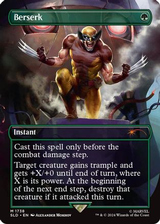 Berserk (1738) Foil - Secret Lair Drop