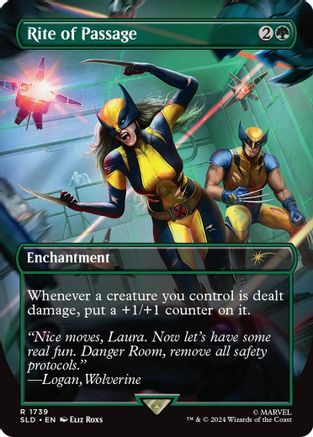 Rite of Passage (1739) Foil - Secret Lair Drop Series