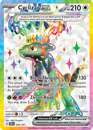 Cyclizar ex (228) Holofoil - Surging Sparks
