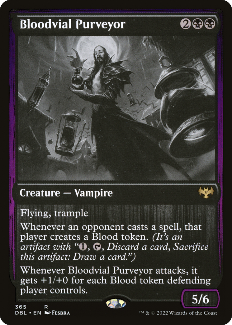 Bloodvial Purveyor (365) Foil - Innistrad: Double Feature