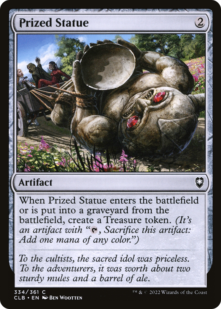 Prized Statue (334) - Commander Legends: Battle for Baldur's Gate
