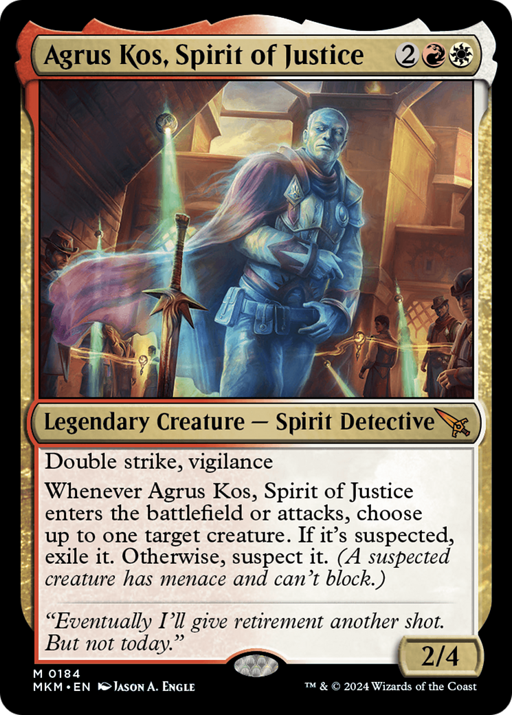 Agrus Kos, Spirit of Justice (184) - Murders at Karlov Manor