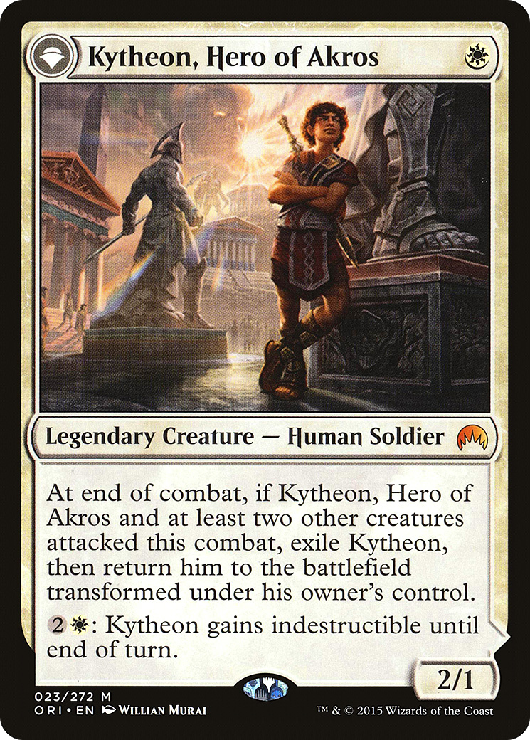 Kytheon, Hero of Akros // Gideon, Battle-Forged (023) Foil - Magic Origins