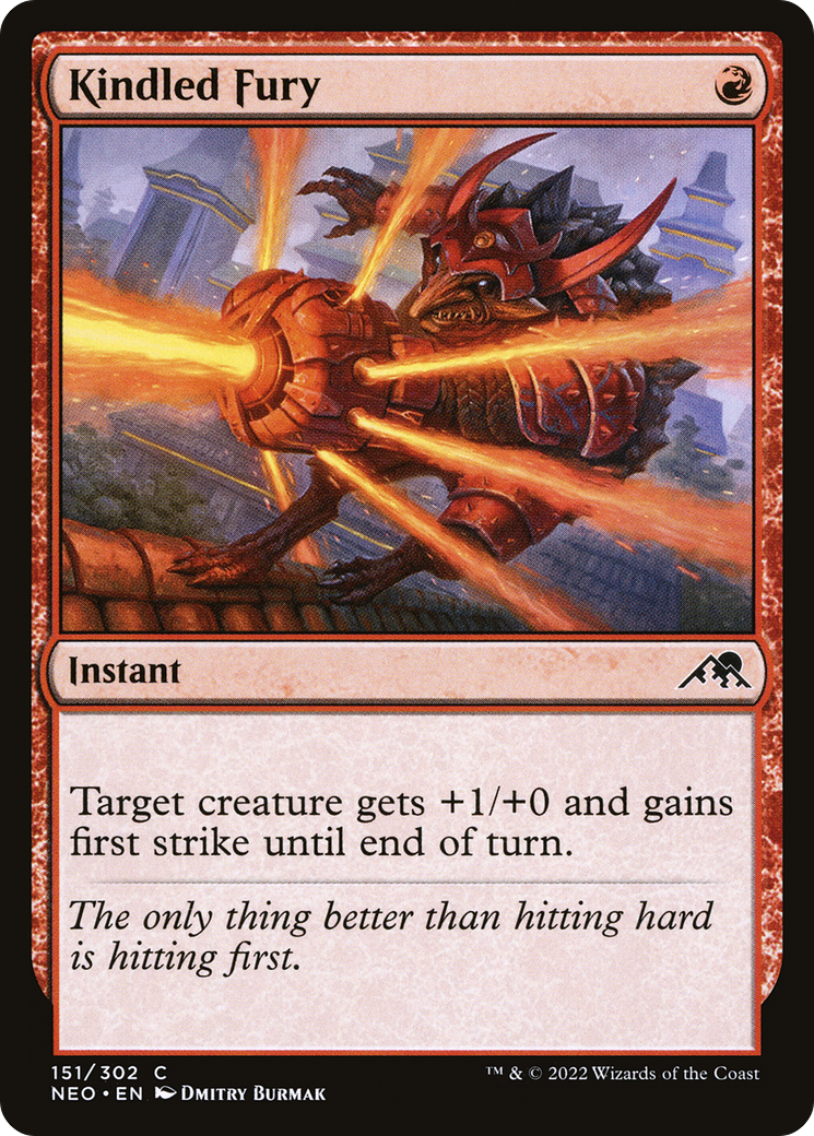 Kindled Fury (151) - Kamigawa: Neon Dynasty