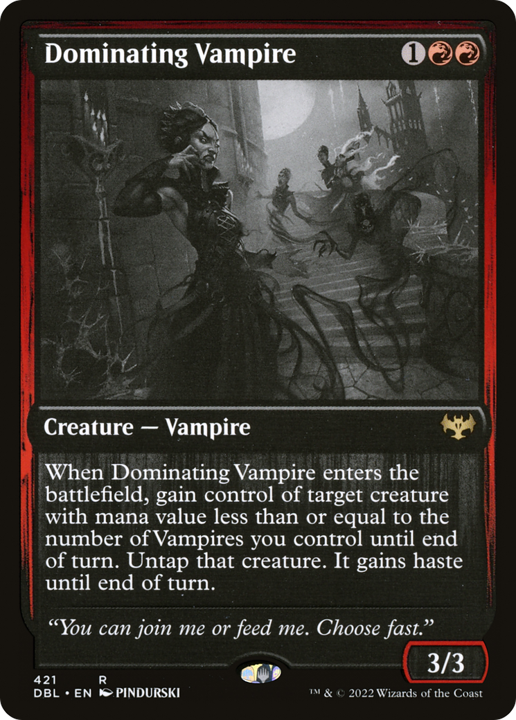 Dominating Vampire (421) - Innistrad: Double Feature