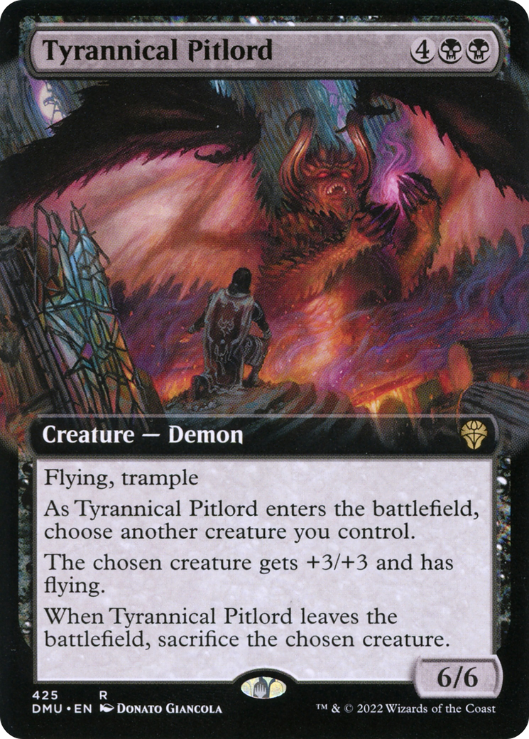 Tyrannical Pitlord (Extended Art) (425) - Dominaria United