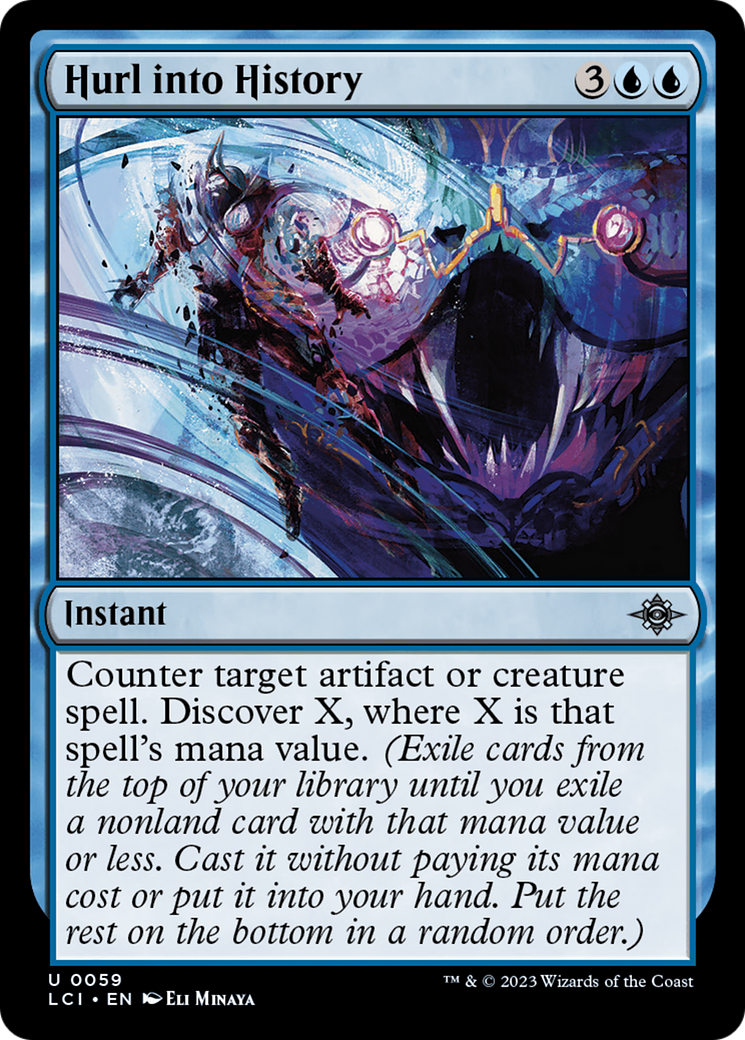 Hurl into History (059) Foil - The Lost Caverns of Ixalan