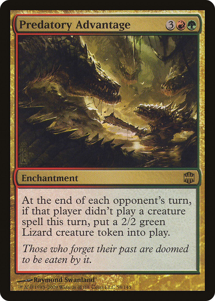 Predatory Advantage (058) - Alara Reborn
