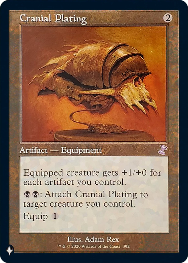 Cranial Plating (Retro) (TSR-392) - The List